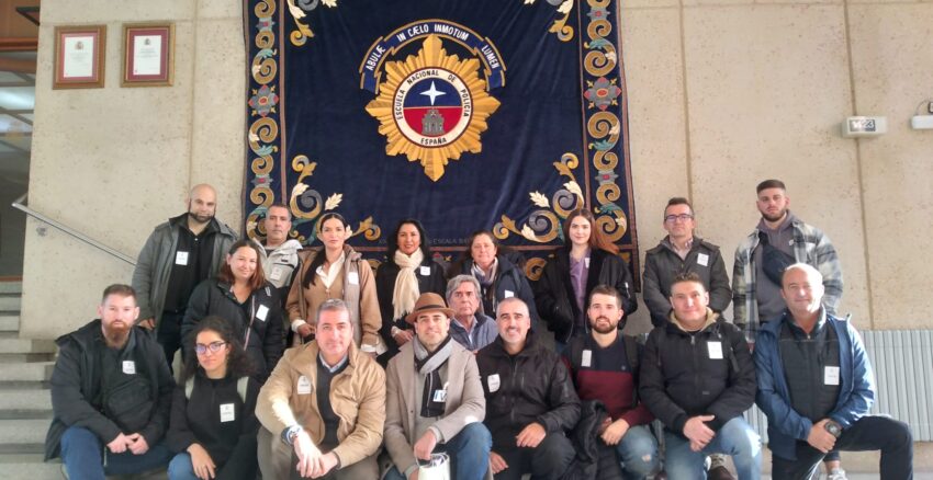 Iniseg inicia su ciclo de visitas formativas en la Escuela Nacional de Policía de Ávila