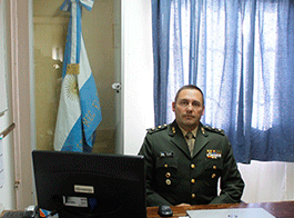 Teniente Coronel Gastón Vallejos